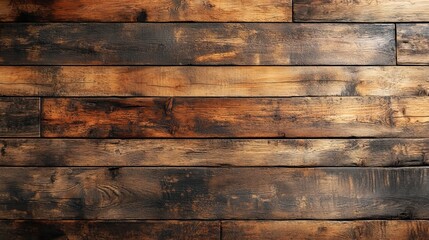 Smooth wooden plank texture, rich brown tones, natural wood grain details, high-resolution, rustic and cozy atmosphere