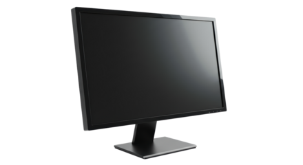 Isolated Computer Monitor