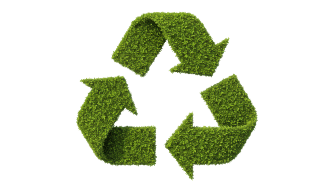 Isolated Recycle Symbol