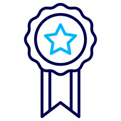 Ribbon Outline Color icon