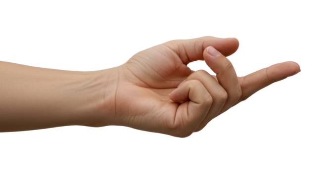 Isolated Hand Pointing