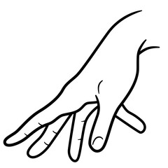 hand with finger