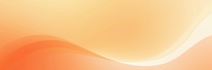 Abstract Peach Gradient Curve Design