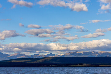 Beautiful Lake Te Anau in the South Island, New Zealand