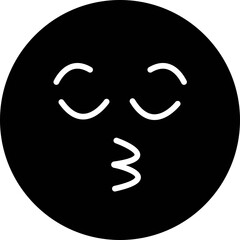 Doodle Emoji face icon. drawn sketch style. different expression emotion mood in flat isolated on transparent background