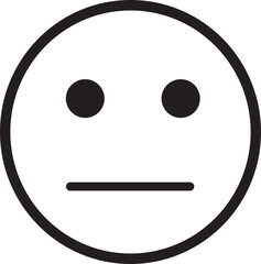 Doodle Emoji face icon. drawn sketch style. different expression emotion mood in line isolated on transparent background