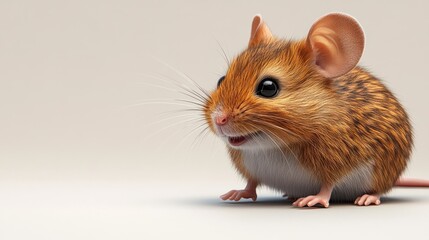 Cute cartoon mouse
