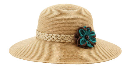 Isolated Straw Hat