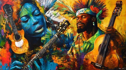 Cultural Fusion: Discuss the blending of African and European musical elements in Caribbean calypso musi