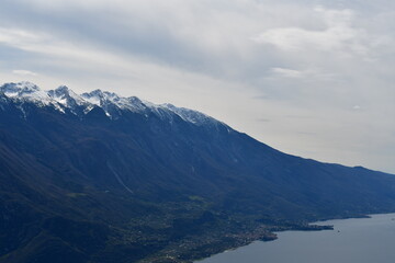 Blick zum Gardasee bei Tignale 