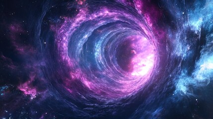 Chrono Whirl: A Futuristic Tunnel Through Time and Space, Exploring the Mysteries of the Galaxy