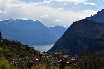 Sch&ouml;ne Landschaft bei Canale di Tenno im Trentino