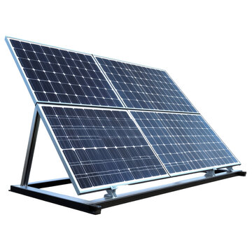 solar pannel isolated on white background, png