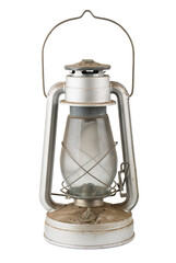 Old kerosene lamp