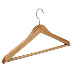 Highquality Wooden Clothes Hanger with a Metal Hook for Clothing Storage and Organization