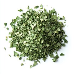 Fototapeta premium Fresh, isolated spinach leaves, a healthy green ingredient