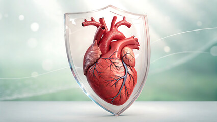 human heart protection sheald