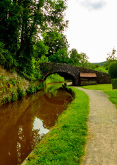 Fototapeta premium bridge over a canal