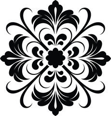 Fototapeta premium Ornamental Floral Vector Design