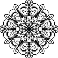 Ornamental Floral Vector | Baroque Vintage Pattern | Decorative Design