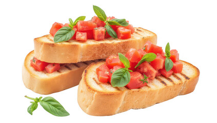 Bruschetta with Tomatoes and Basil