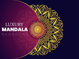 Creative Luxury Mandala Background 