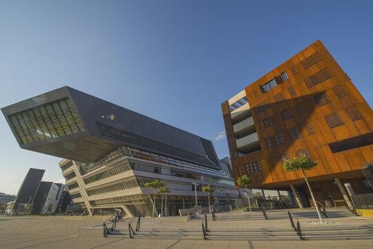 WU Campus Wien, Wirtschaftsuniversit&auml;t Wien, LC, Library and Le