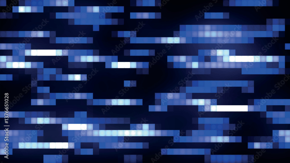 Poster abstract horizontal glowing color lines. multicolored horizontal linear background. abstract gradien