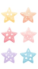Pastel Star Collection.