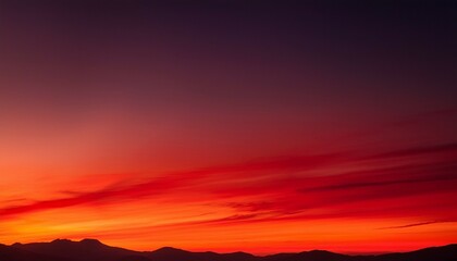 Fototapeta premium sunset in the mountains