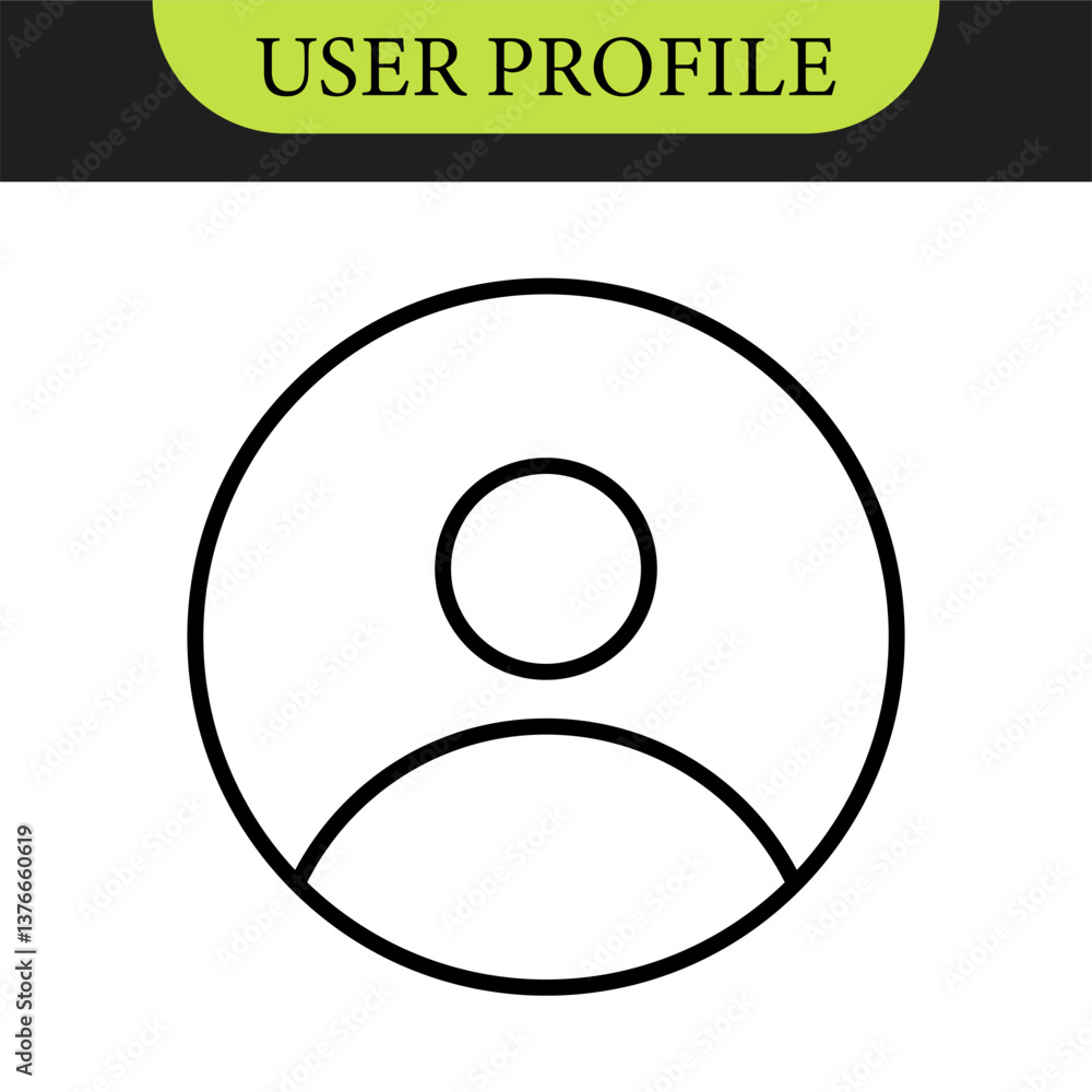Leinwandbilder avatar default user icon set. vector set icons. social media user profile icon. web icons set