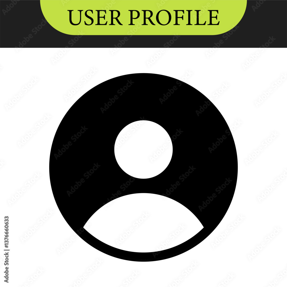 Aufkleber avatar default user icon set. vector set icons. social media user profile icon. web icons set