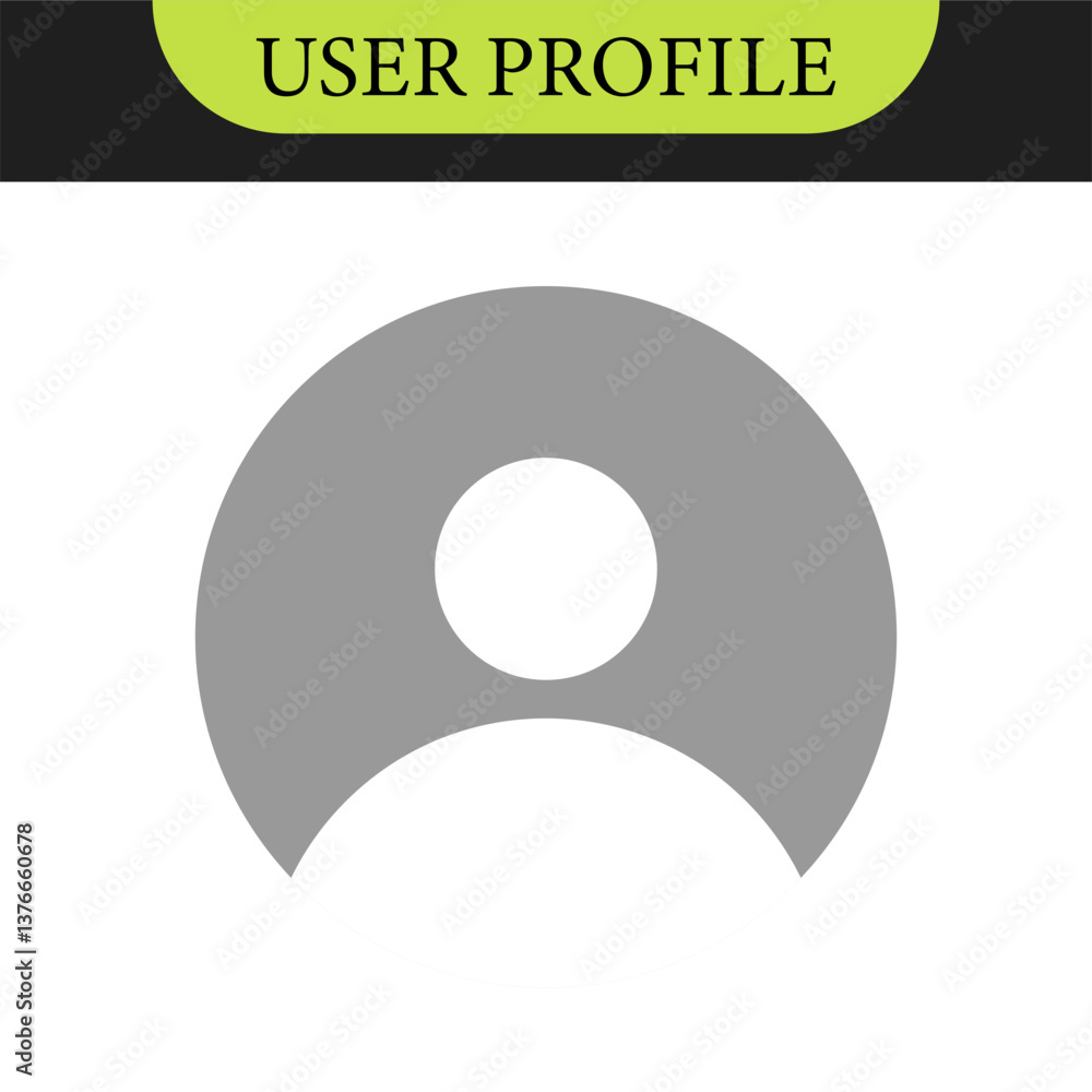 Fototapete avatar default user icon set. vector set icons. social media user profile icon. web icons set