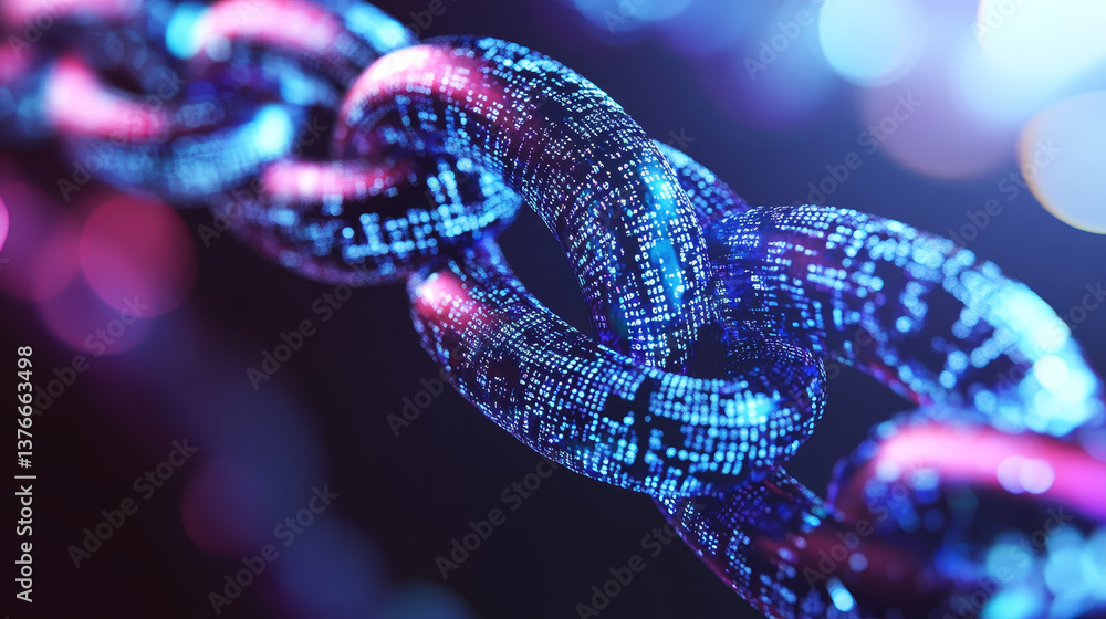 Poster binary code wave information. data flow, stream and business analytics. big data in global cyberspac