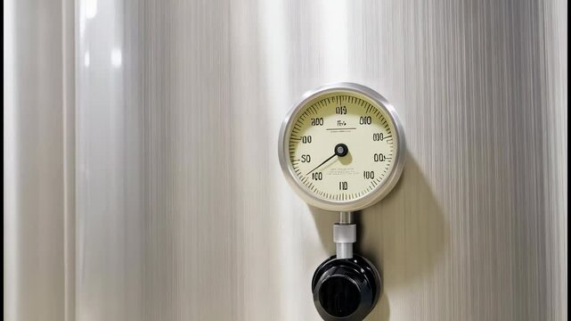 Industrial Stainless Steel Tanks in a Facility