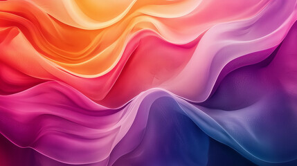 Obraz premium Colorful flowing abstract background with vibrant gradients 