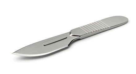 Fototapeta premium Surgical Scalpel Precision Tool Close Up for Medical and Science