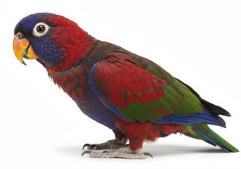 Obraz premium Eclectus Parrot on a white background