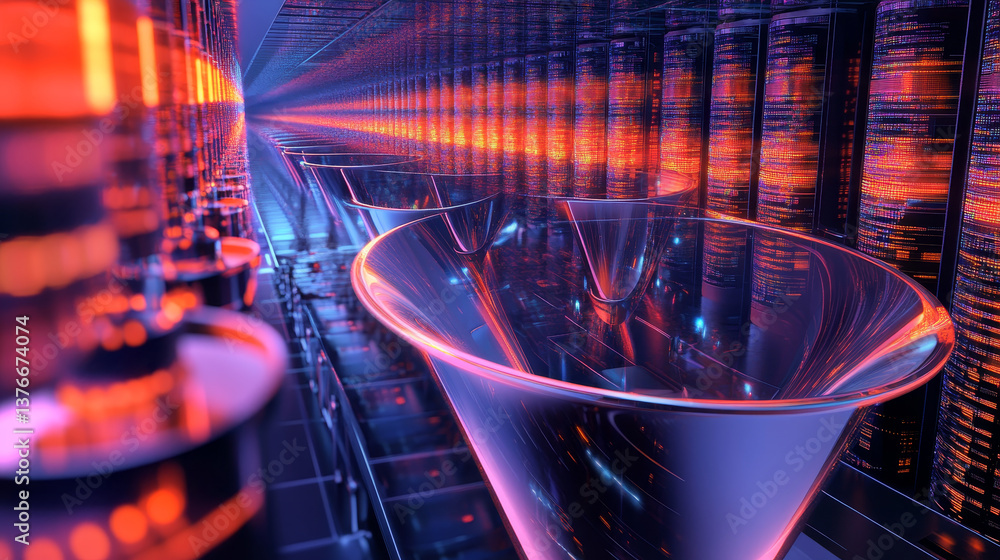 Poster information field, data flow. blockchain storage, server, high speed internet. big data transfer. da
