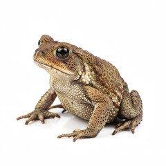 Fototapeta premium Toad isolated on a white background