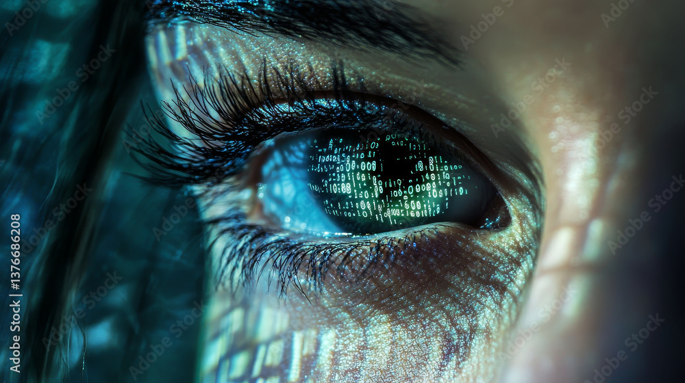 Poster data protection in the global network. online privacy. access to data is protected. raster illustrat