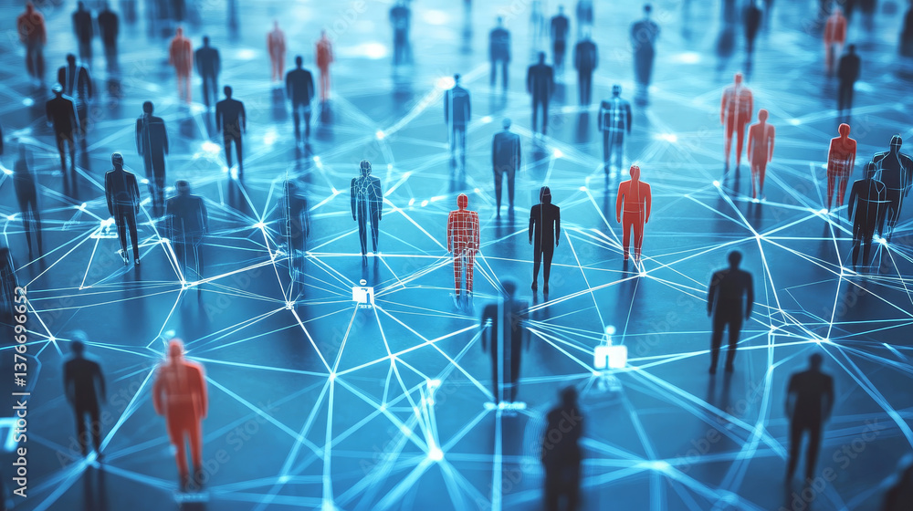 Poster security online. data protection. digital key and identification. concept of cyberspace of the futur