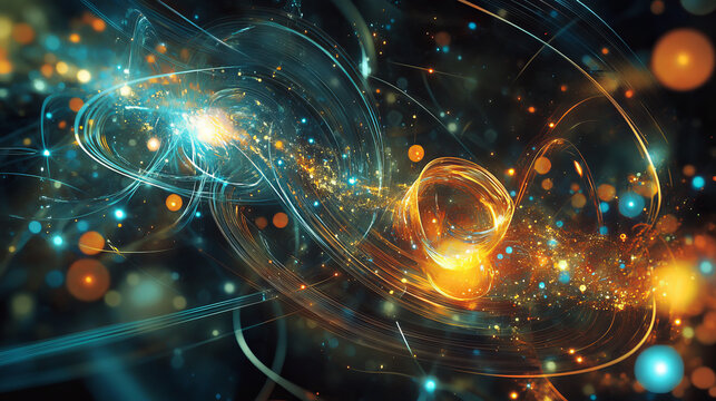 Quantum Computing Concept: Revolutionizing Information Processing Through Quantum Mechanics.