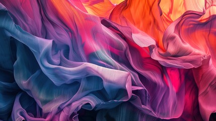 Panoramic View of Antelope Canyon in Arizona, USA, Featuring Abstract Rock Formations and Vibrant Colors, Perfect for a Stunning Background