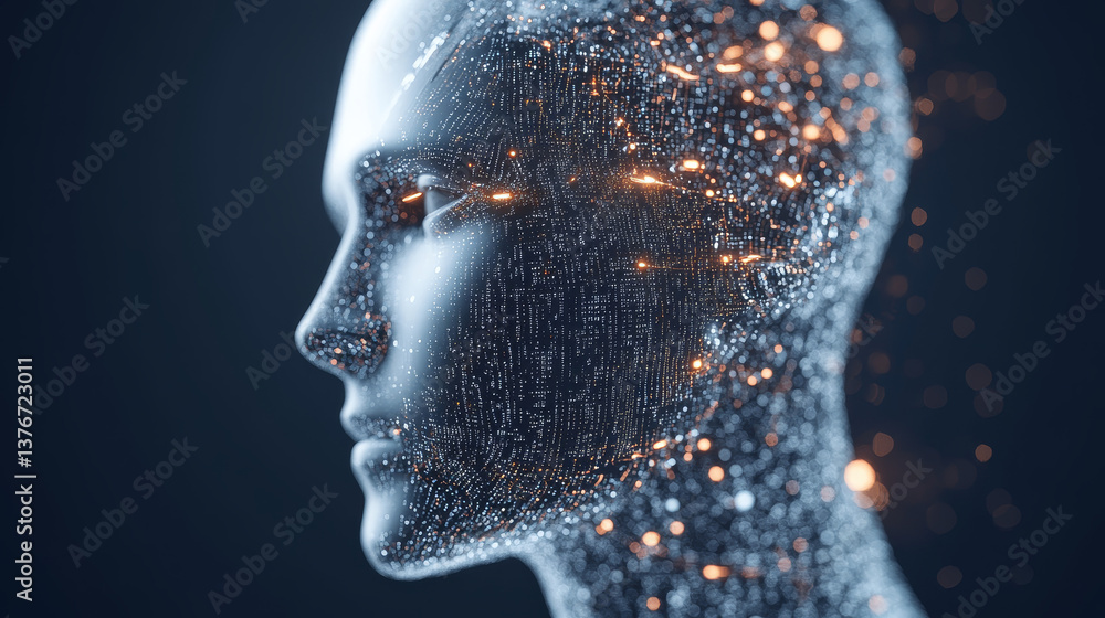 Poster the planet is shrouded in an information network. research in the field of global communication. the