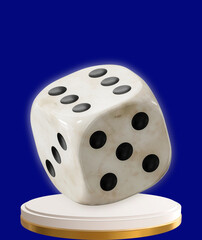 a dice that can determine human destiny