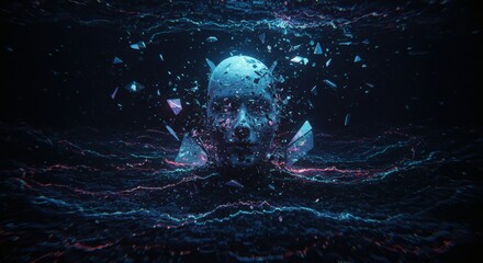 tumultuous and disorganized state of a chaotic mind