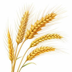 Realistic Wheat Composition