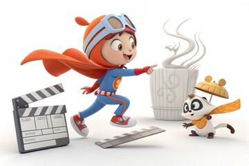 3D Cartoon Animation Character Design