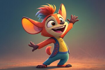3D Cartoon Animation Character Design